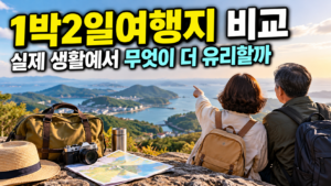 국내여행 준비할 때 먼저 챙길 비용과 체크리스트