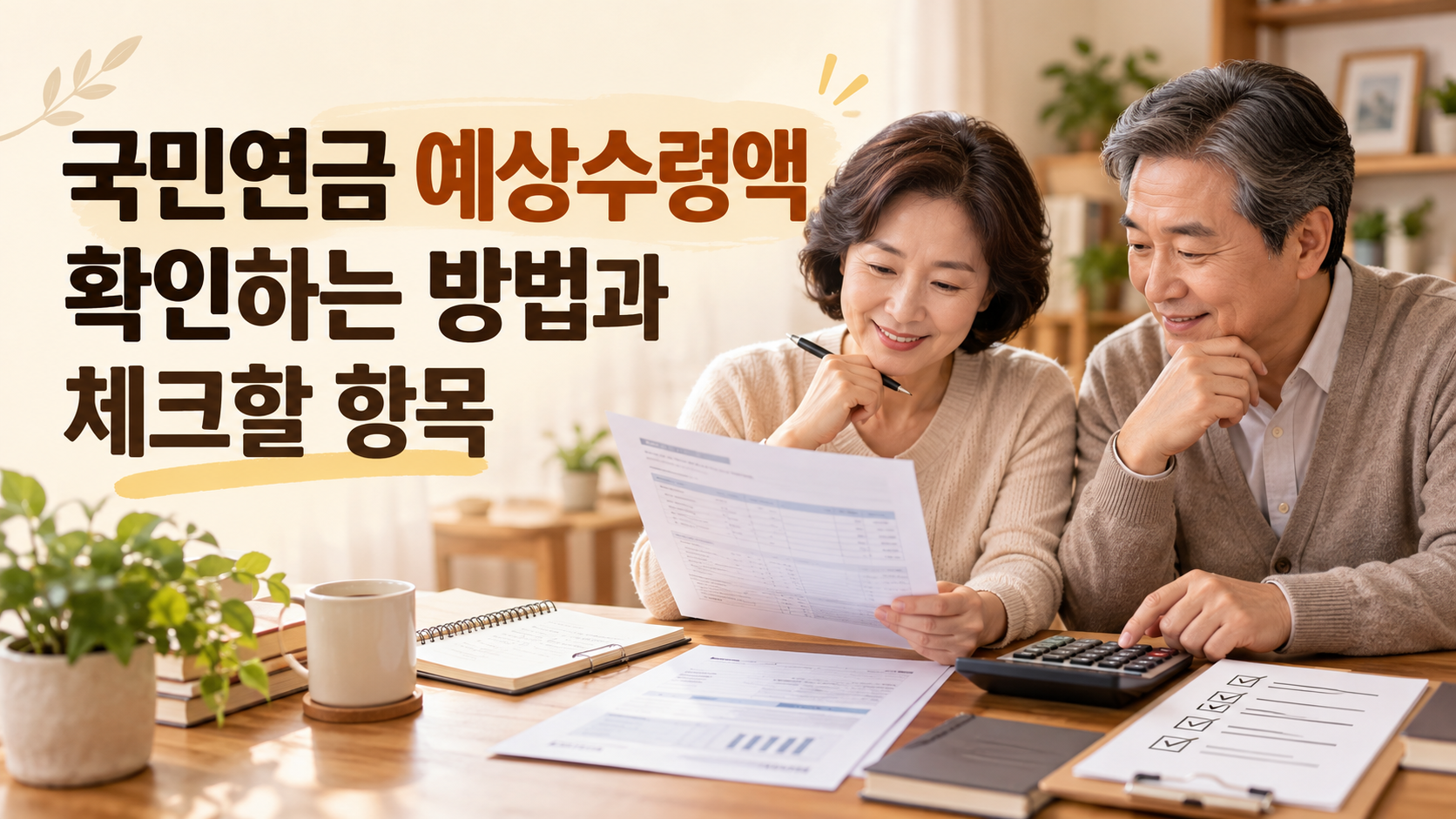 국민연금 예상수령액 확인하는 방법과 체크할 항목